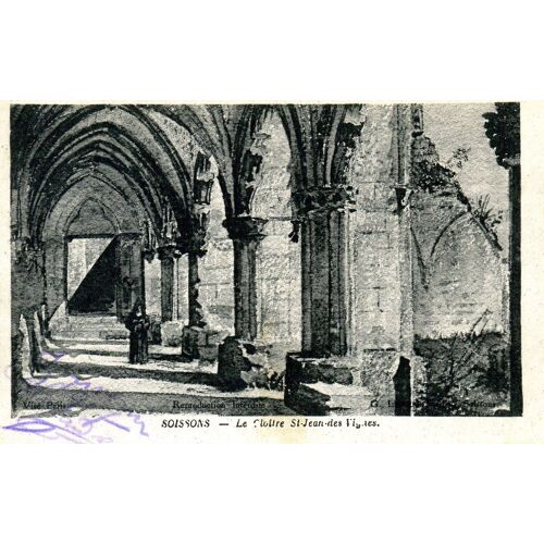 Lot De 5 Cartes De Soissons Écrites En 1917