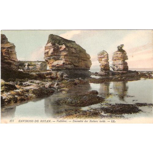Environs De Royan Vallieres Ensemble Des Rochers Isoles 1915