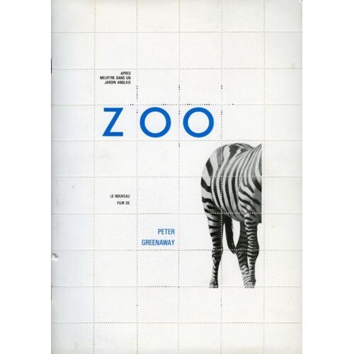Zoo - Un Z Et Deux Zéro -  N° 0 : Dossier De Presse Du Film De Peter Greenaway - Andréa Ferréol - Brian Et Eric Deacon - Frances Barber