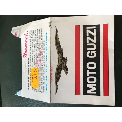 Image Marque De Moto : Moto Guzzi - Juragruyere - 11,5x10 Cm