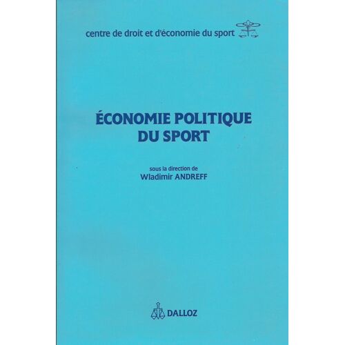 Économie Politique Du Sport