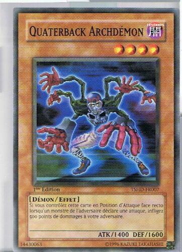 Quaterback Archdemon - Yu-Gi-Oh! - Tshd-Fr007 - C