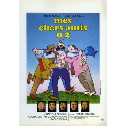 Mes Chers Amis N° 2 : Dossier De Presse Du Film De Mario Monicelli - Philippe Noiret - Ugo Tognazzi