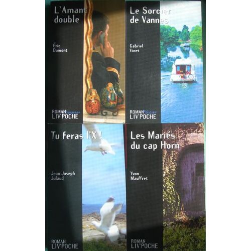 Lot De 4 Romans Policiers Liv'poche
