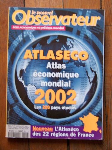 Atlas Économique Et Politique Mondial   N° 2002 : Atlaseco Atlas Économique Mondial 2002