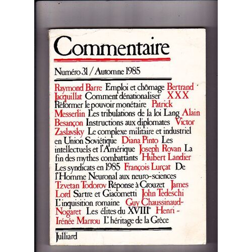 Commentaire N° 31