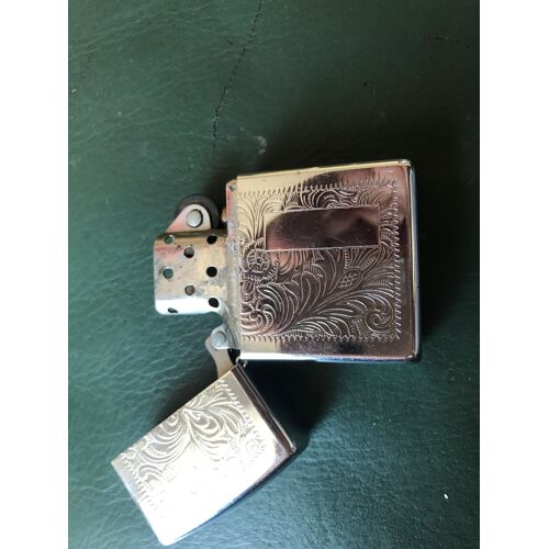 Briquet Zippo Chromé Pour Homme Motif Vénitien À Personnaliser - Made In Usa - 5,5x3,4 Cm