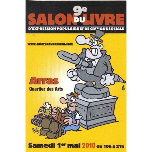 Carte Postale Berth Salon Livre Arras 2010