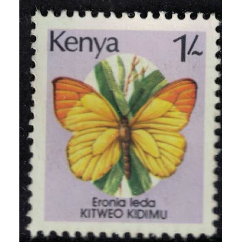 Kenya 1988 Used Animal Papillon Eronia Leda Feuille D'automne Vagabonde Su