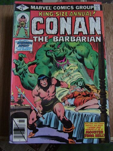 Conan The Barbarian King Size Annual N° 05