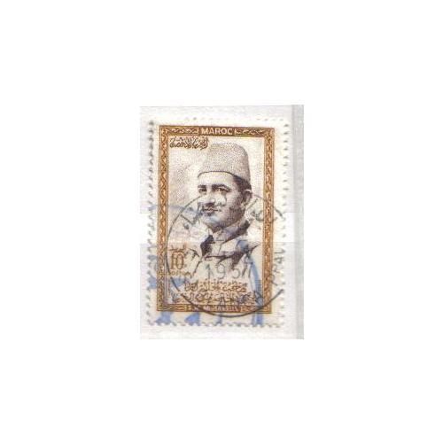 Timbre Maroc Roi 10f