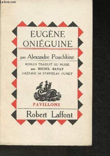 Eugène Oniéguine (Collection Pavillons)