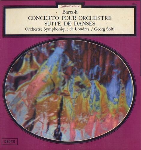 Bartok Concerto Pour Orchestre - Suite De Danses