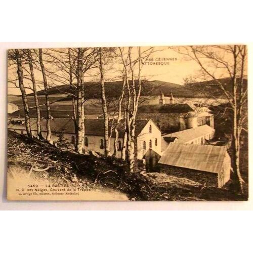 Carte Postale Ancienne Lozere Les Cevennes Pittoresques La Bastide N D Des Neiges Couvent De La Trappe