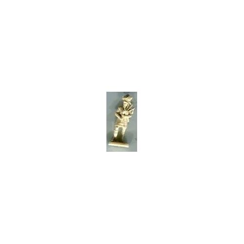 Mini Figurine - " Joueur De Cornemuse " - Plastique
