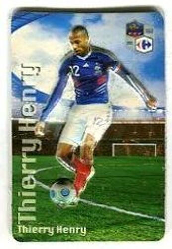 Magnet - Football - " Thierry Henry " - Carrefour - 2010