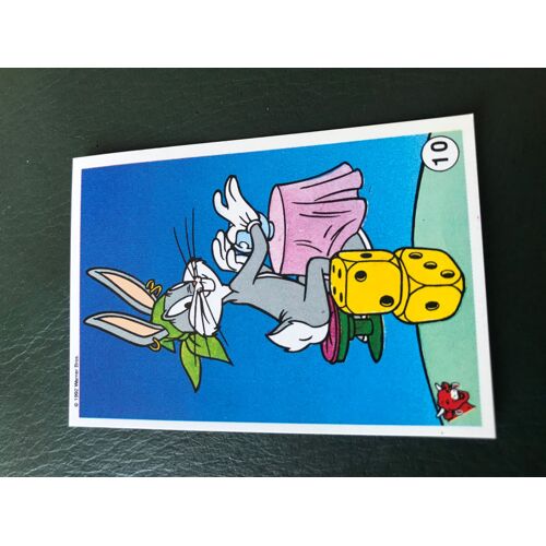 Image Bugs Bunny N°10 : Divination - La Vache Qui Rit - Warner Bros 1992 - 7x5 Cm