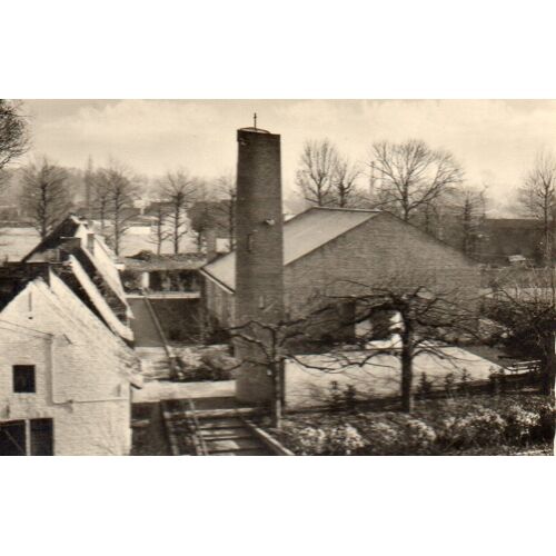 Carte Postale - Photo - Format 6 Cm X 9 Cm -Noir Et Blanc - Dentelee - Hem - 59 - Nord Chapelle Sainte Therese De L'enfant Jesus Et De La Sainte Face - Photo Art D'eglise
