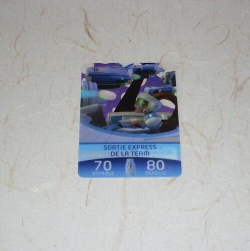 Carte Actimel - Sortie Express De La Team Attaque 70 Defense 80