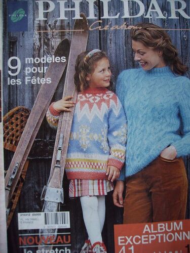 Phildar Créations  N° 312 : 9 Modèles Pour Les Fêtes
