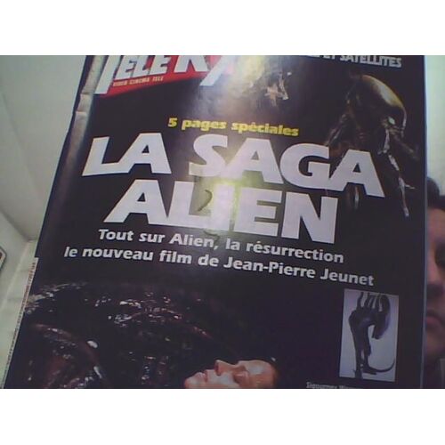 Tele K7  N° 740 : La Saga D Alien/Jean Marc Barr/Jane Seymour/Ludwig Briand/Jean Reno/Laurent Ruquier