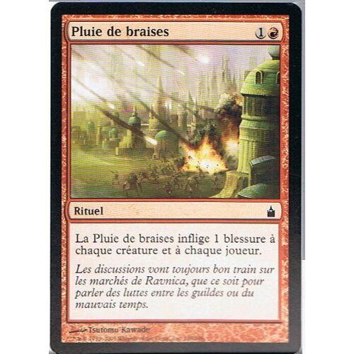 Pluie De Braises ( Rain Of Embers ) - Magic Mtg - Ravnica 138 - C