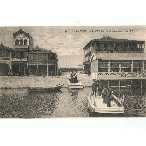 Palavas-Les-Flots, Le Passeur . Carte Ancienne