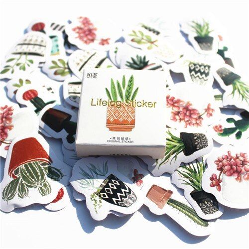 Autocollants Japonais Scrapbooking, Joli Bloc-Notes Pour Journal Intime, Papeterie Kawaii Pour Planificateur, Fournitures Scolaires, 40 Pièces/Ensemble