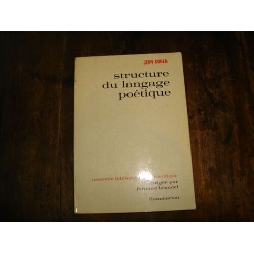 Structure Du Langage Poétique