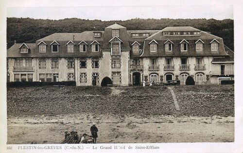 Une Carte De Plestin-Les-Grèves Écrite En 1948