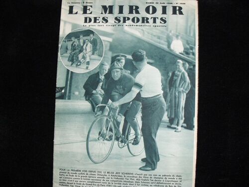 Miroir Des Sports (Le) N° 1026 Du 30/08/1938