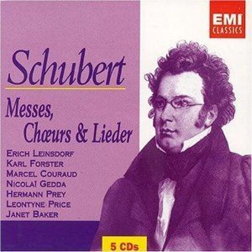 Edition Schubert : Messes, Choeurs & Lieder