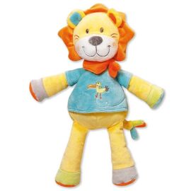 Doudou Peluche Lion Nicotoy Kitchoun Kiabi Löwe Orange Jaune Pull Bleu Oiseau Pélican