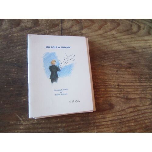 Pierre Girardin Yonne 89 Poemes Et Dessins 2009 Un Soir A Joigny