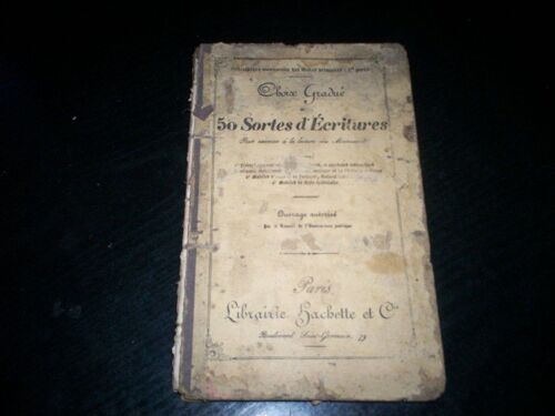 Choix Gradués De 50 Sortes D'écritures Pour Exercer A La Lecture Manuscrite