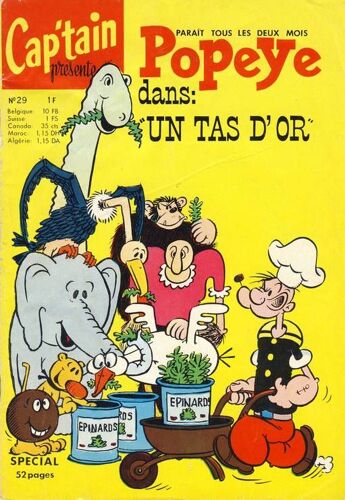 Captain Présente Popeye  N° 29 : Un Tas D'or
