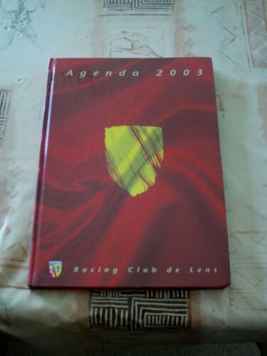 Agenda 2003 Racing Club De Lens