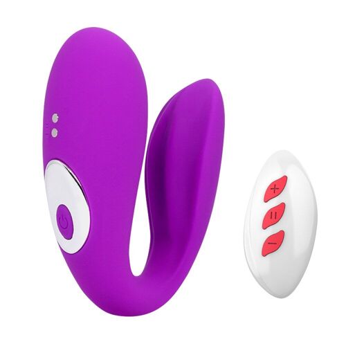 Vibrateur En Forme De U Pour Femmes Et Hommes, Télécommande Sans Fil, 12 Vitesses, Étanche, Stimulation Du Clitoris Et Du Point G, Jouet Sexuel Pour Adultes, Livraison Directe