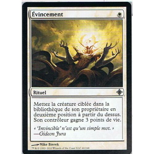Évincement ( Oust ) - Magic Mtg - Eldrazi  - U