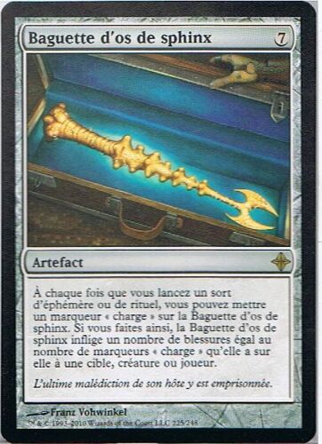 Baguette D'os De Sphinx ( Sphinx-Bone Wand ) - Magic Mtg - Eldrazi  - R