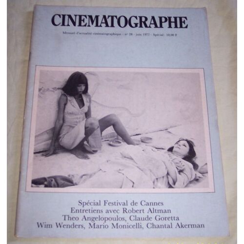 Cinematographe  N° 28 : Spécial Cannes, Altman, Wim Wenders