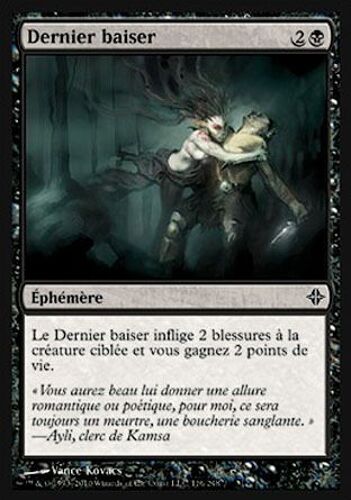 Dernier Baiser - Magic Mtg - L'ascension Des Eldrazi 116 - C