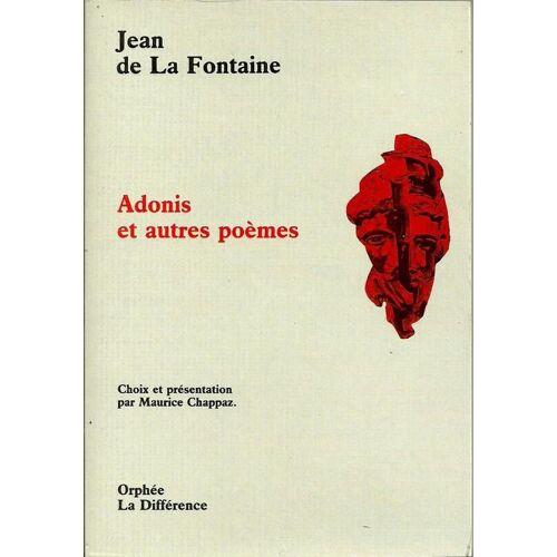 Adonis Et Autres Poèmes
