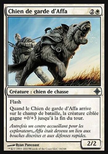Chien De Garde D'affa - Magic Mtg - L'ascension Des Eldrazi 14 - U
