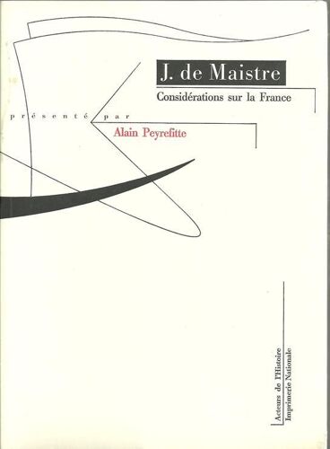 Considérations Sur La France