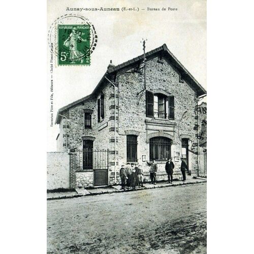 2 Cartes De Aunay-Sous-Auneau Écrites En 1914 Et 1916