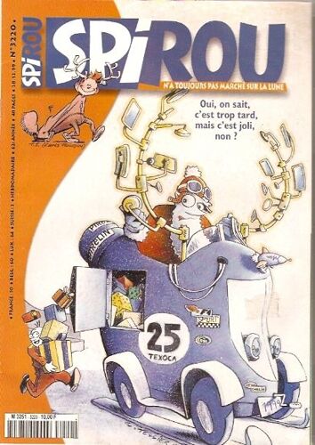 Spirou N° 3220 : Oui On Sait, C'est Trop Tard, Mais C'est Joli, Non ?
