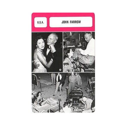 Fiche Monsieur Cinema John Farrow