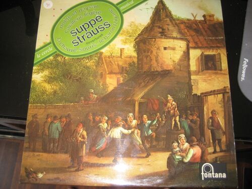 Disque Vinyle 33t Poete Et Paysan ( Ouverture) / Les Joyeux Bandits ( Ouverture) / Boccage ( Ouverture) / Cavalerie Legere ( Ouverture) / La Chauve Souris ( Ouverture) / Le Baron Tzigane ( ...