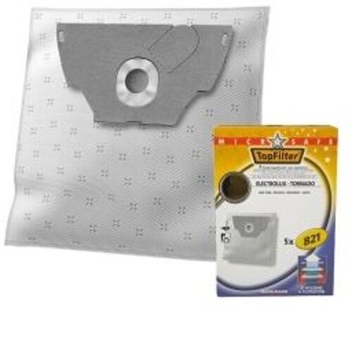 5 Sacs Aspirateurs Réf 67821 Pour Tornado To 1900